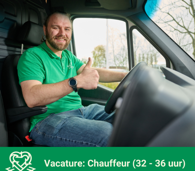 Vacature: Chauffeur (32-36 uur)
