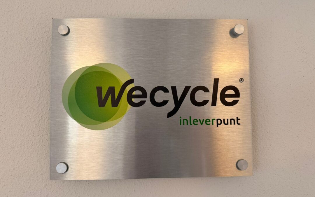 Trots op de samenwerking met Wecycle