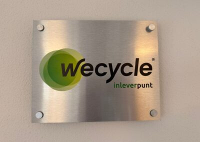Trots op de samenwerking met Wecycle