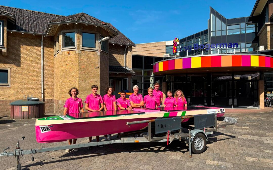 We-Collect trotse sponsor Young Solar Challenge-team